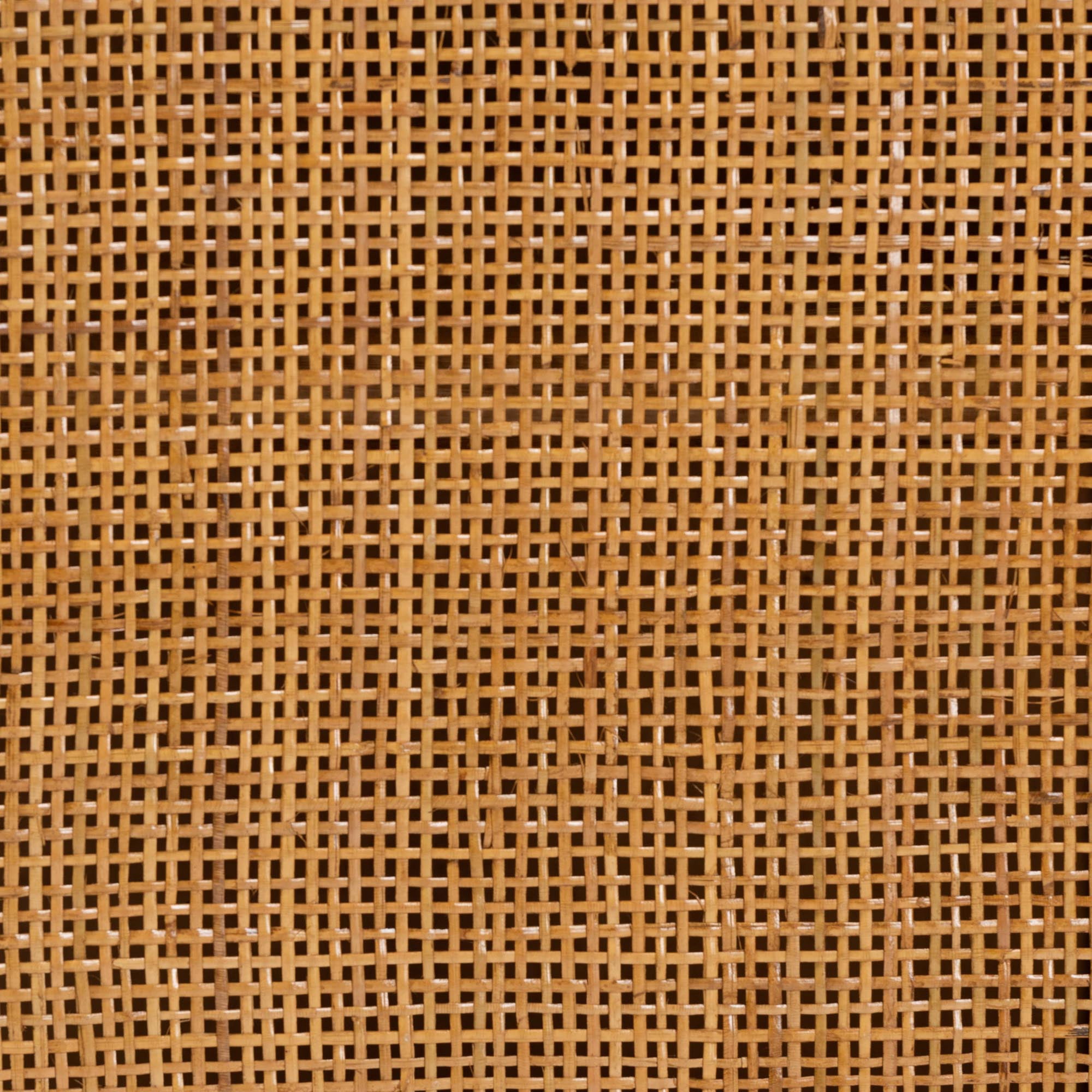 bali & pari Paloma Rattan BOHO Storage Cabinet, 2-Door, Light Honey