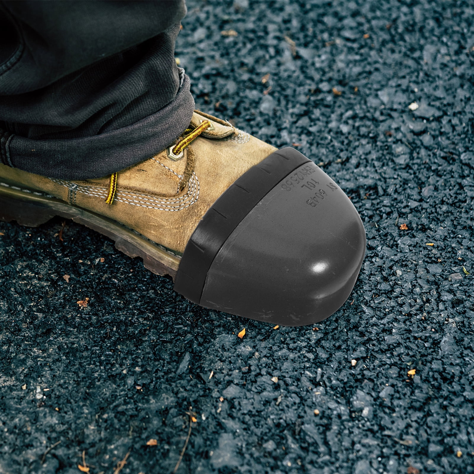 Shoe Covers Housoutil Pair Anti-smash Safety Metal Toe Cover