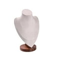 thumbnail image 3 of Milageto Necklace Display Bust Mannequin Tabletop Retail Stores Jewelry Display Stand Medium, 3 of 8
