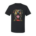 thumbnail image 3 of My Favorite Breed is The One In Need | Colorful Labrador Dog | Dean Russo Art Animal Lover Men's T-Shirt, Black, 2XL, 3 of 5