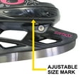 thumbnail image 3 of SOFTMAX INSULATED ADJUSTABLE ICE SKATE FOR KIDS- 3 SIZES ADJUSTMENTS (BK/PK, SMALL), 3 of 4