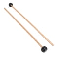 thumbnail image 2 of Glockenspiel Mallet, Comfortable Grip 2PCS Multifunctional Wide Application Compact 15.5 Inch Solid Wood Handle Xylophone Mallet Durable  For Daily Practice, 2 of 8