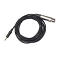 thumbnail image 2 of Cable de audio Hugo 3.5 Mm a XLR macho a hembra negro, 2 of 10