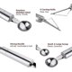 thumbnail image 5 of Fruit Carving Tools, Fruit Diggers, Stainless Steel Multifunctional, 5 of 5