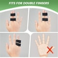 thumbnail image 6 of 10 Pack Buddy Tape Finger Straps, 2 Finger Splint for Broken Finger Trigger Finger, 6 of 7