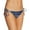 Midnight, variant on L*Space Lily Striped Side Tie Bikini Bottom Swimwear Size M