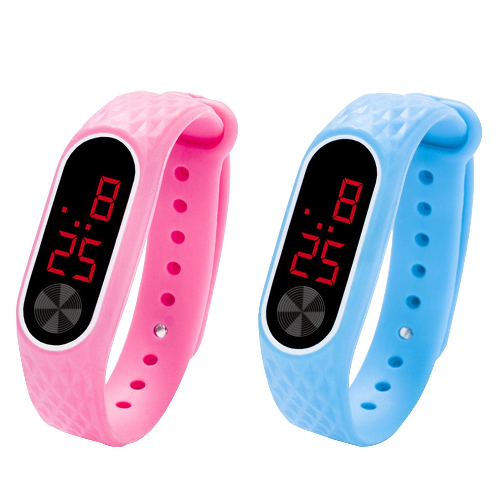 PVCS College Style Student Net Red Small Square Electronic Smart Watch