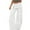 White, variant on Kmdttou Cargo Pants Women Stretchy Flared Pants New Fashionable And Casual Versatile Pockets Flared Workwear Pants Long Pants S-3XL