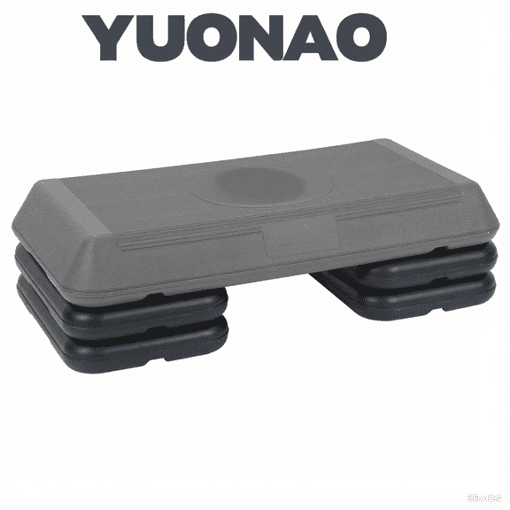 YUONAO 28" Aerobic Step Trainer with 3 Adjustable Heights – Cardio Exercise Step Platform for Home Gym, Workout, Fitness Training