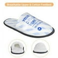thumbnail image 4 of Spanish House Slippers Women Soft Memory Foam Spain Coat of Arms Slip On Spa Slipper Shoes, 4 of 4