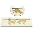 thumbnail image 1 of Altar Card Wooden Holder Display for Card Holder for Moon Tarot Shape Wiccan Dec, 1 of 3