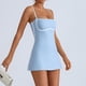 thumbnail image 4 of WILLBEST Vestido De Verano Para Mujer, Vestido Informal Sin Mangas, Cómodo Para Yoga Y Fitness, Vestido De Verano Con Tirantes De Sujetador Incorporado, Vestido De Tirantes Para Deportes Y Uso Diario, 4 of 4