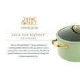 thumbnail image 5 of Thyme & Table 12-Piece Non-Stick Cookware Set, Pots and Pans Set - Green, Granite Collection, 5 of 6