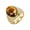 Gold Brown Stone, variant on Women Men's Oval Gemstone Stainless Steel Polished Stone Ring Vintage Personalized Hip Hop Jewelry Silver Green Size 8