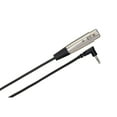 thumbnail image 3 of Hosa XVS 102F - Microphone cable - mini-phone stereo 3.5 mm male right-angled to XLR3 female - 2 ft - shielded, 3 of 5
