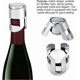 thumbnail image 3 of Champagne Corks, Set Of 4 Vacuum Sealed Stainless Steel Sparkling Wine Bottle Sealers, 3 of 5