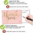thumbnail image 3 of 50Pcs Thank You Cards Small Business, Mini A variety of styles Thank You for Supporting Cards Notes Shopping Holographic Thanks Greeting Cards for Retail Store Owner Goods Customer 2x3.5 Inch, 3 of 5
