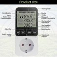 thumbnail image 4 of Humidity Controller, Temperature Controller Socket 230 V, Temperature Switch, Socket Thermostat Swit, 4 of 5