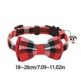 thumbnail image 2 of Adjustable Cat Collar with Bell, Soft Dog Collar with Bow for Small Pets, Secure and Comfortable Pet Collar, 2 of 4