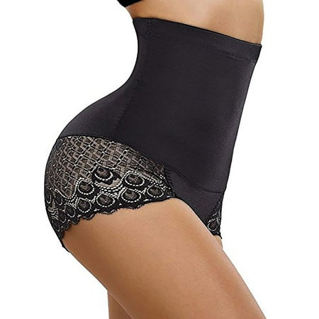 

SLIMBELLE Women s Hi-Waist Panties Lift Butt Shaping Brief Ultra Tummy Control Knickers