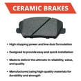 thumbnail image 3 of Honda CRV Ceramic Front + Rear Disc Brake Pads For Acura RDX Honda CRV Crosstour, 3 of 9