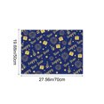 thumbnail image 3 of Christmas Wrapping Paper Set - 3-Pack Black Holiday Gift Wrap with Festive Patterns for DIY Crafts and Party Decor, 3 of 6