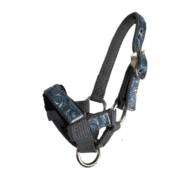 Tahoe Tack Nylon Overlay Alpaca Halter with Padded Noseband and 6 Month Warranty