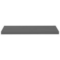 thumbnail image 2 of vidaXL Floating Wall Shelf High Gloss Grey 80x23.5x3.8 cm MDF, 2 of 4