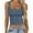Blue, variant on Uaswgudfs Women's Basic Scoop Neck Stretch cotton Crop Tank Top Adjustable Cami Tank Summer Sleeveless Exercise and fitness Tops 2025