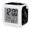 White Black, variant on Fall Pumpkins Digital Alarm Clock for Bedrooms, Smart LED Alarm Clock with 7 Color Changing Night Light, Thanksgiving Sunflowers Leaves Retro Palid Silent Wake Up Clocks for Sleep Study Cooking