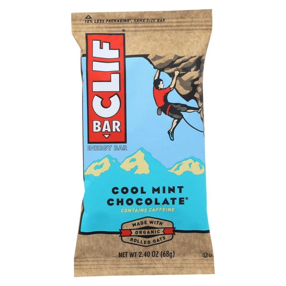 CLIF Bar® Cool Mint Chocolate® Energy Bar 2.4 oz. Wrapper