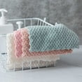 thumbnail image 5 of 1/3PCS Glass Window Absorbent Kitchen Supplies Microfiber Cleaning Cloth Cleaning Rags Washing Towel Dishcloth PINK 1PC, 5 of 8