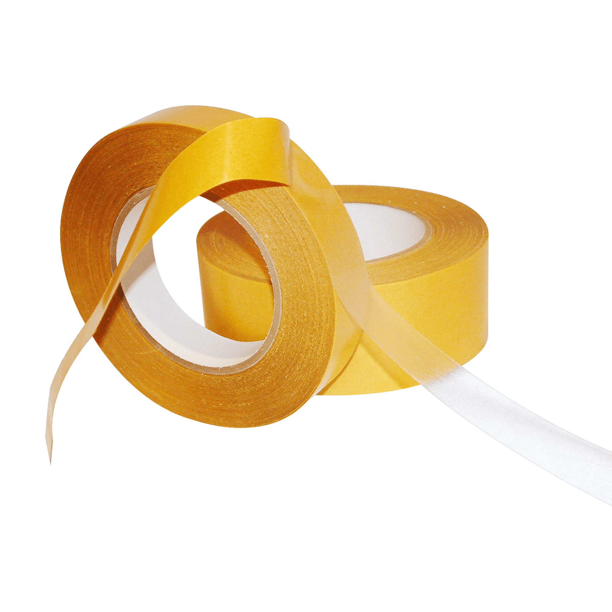 JVCC Double-Sided Film Tape [Rubber Adhesive] (DC-1503): 3 in. (72mm actual) x 60 yds. (Clear)