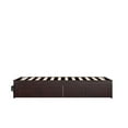 thumbnail image 6 of AFI Colorado Modern Wood Twin Bed with 2 Drawers in Espresso, 6 of 9