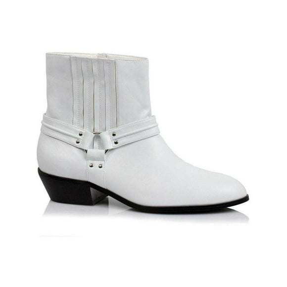 Ellie Shoes E-129-Rebel Botte 1 Mollet pour Homme Tailles m / Blanc