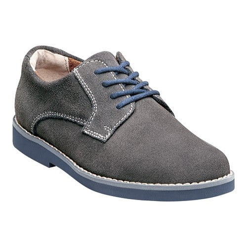 Photo 1 of florsheim kids kearny jr oxford (little kid/big kid), gray, 3 m us little kid