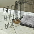thumbnail image 3 of MidWest Homes for Pets Snap'y Fit Stainless Steel Food & Water Bowl with Patented Bracket, Silver, 3 of 5