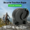 thumbnail image 3 of Cuerda De Remolque Para Bicicletas, Correa Para De Remolque De Bicicletas Con Resorte Incorporado Resistente Para Bicicletas De Montaña Para, 3 of 7
