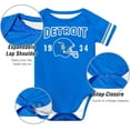 thumbnail image 2 of Newborn City Baby Girl Boy Clothes Unisex,Football Team Clothing Cotton Short Sleeve Apparel,Baby Bodysuits,Size:3-24 Months, 2 of 5