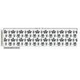 thumbnail image 3 of Ethnic Fabric by the Yard Upholstery, Hand Drawn Monochrome Style Pattern of Motifs Folk and Prehistoric Feels, Decorative Fabric for DIY and Home Accents, Charcoal Grey White by Ambesonne, 3 of 5