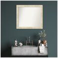 thumbnail image 4 of Amanti Art Custom Wall and Bathroom Mirror (29.5 x 32.5 in.), Country White Wash Frame, 4 of 7