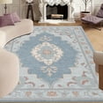 thumbnail image 2 of 3'x5' cute carpet carpet small anthropologie area rug bohemian area rug funky area rug, 2 of 10
