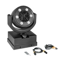 Waterproof Moving Head Bubble Machine with RGBY LEDs for Outdoor Parties Stage performance