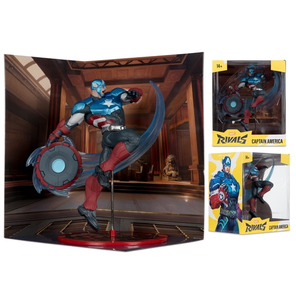Captain America (Marvel Rivals) 1:10th Scale Collectible - McFarlane Toys