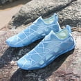thumbnail image 4 of Light Blue Men'S Water Shoes Breathable Comfortable Outdoor Mesh Spring Summer Size 8.5, 4 of 8