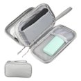 thumbnail image 6 of Unique Bargains Electronic Organizer Cable Double Layers Portable Pouch Gray Small, 6 of 6