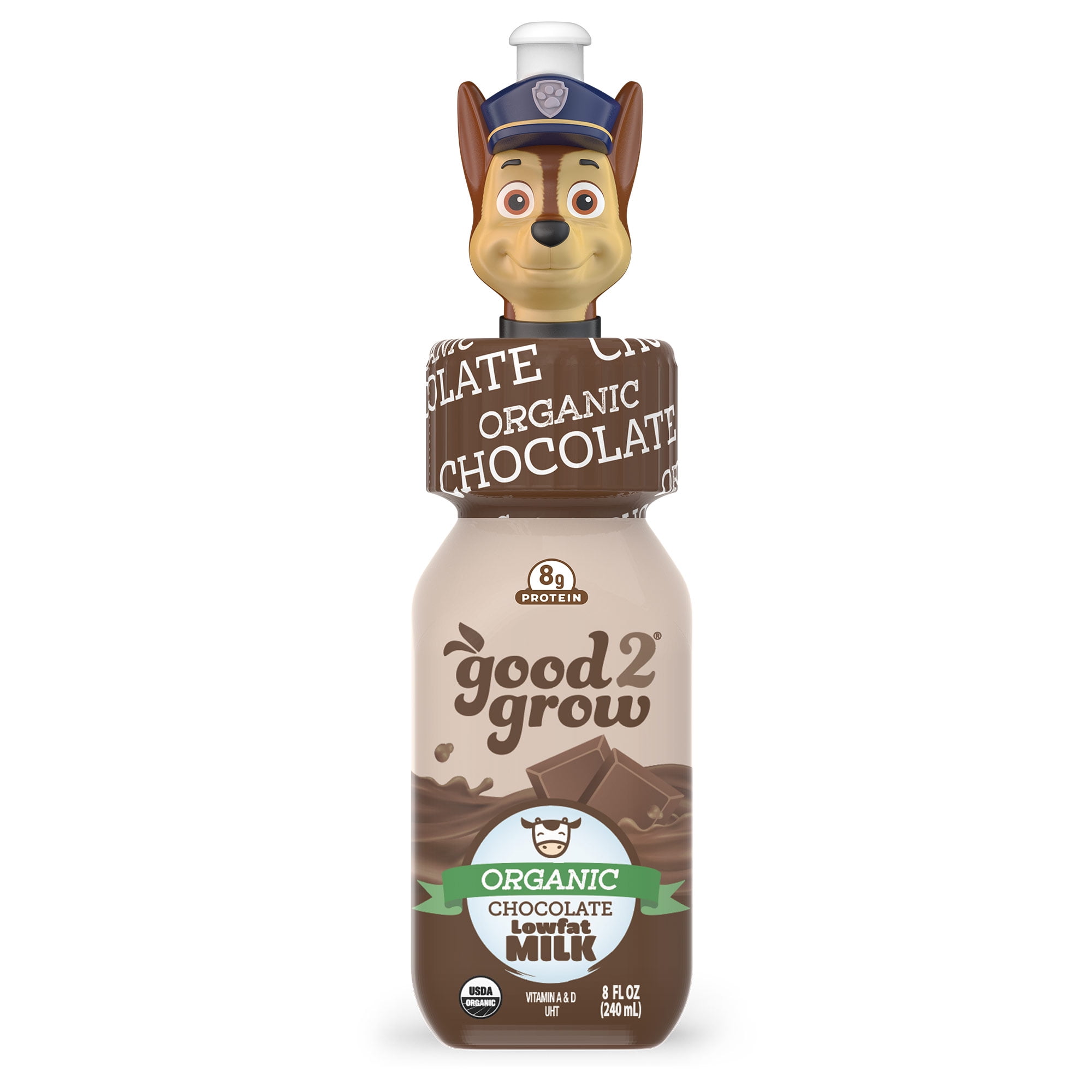 good2grow 8oz Organic Chocolate Milk (Character Tops Vary