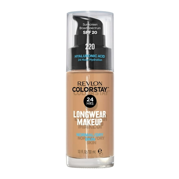 Revlon Colorstay 24 Hrs Makeup Normal/Dry SPF 20 1oz 220 Natural Beige