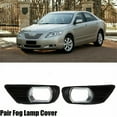 thumbnail image 2 of Fauful 2Pcs Front Bumper Fog Lights Covers Trim For Toyota Camry Xv40 2007-2009, 2 of 5