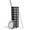 Black & White-3, variant on Black & White Dots Skinny Tumbler 20oz - Double Wall Vacuum Insulated Tumbler- Insulated Travel Coffee Mug